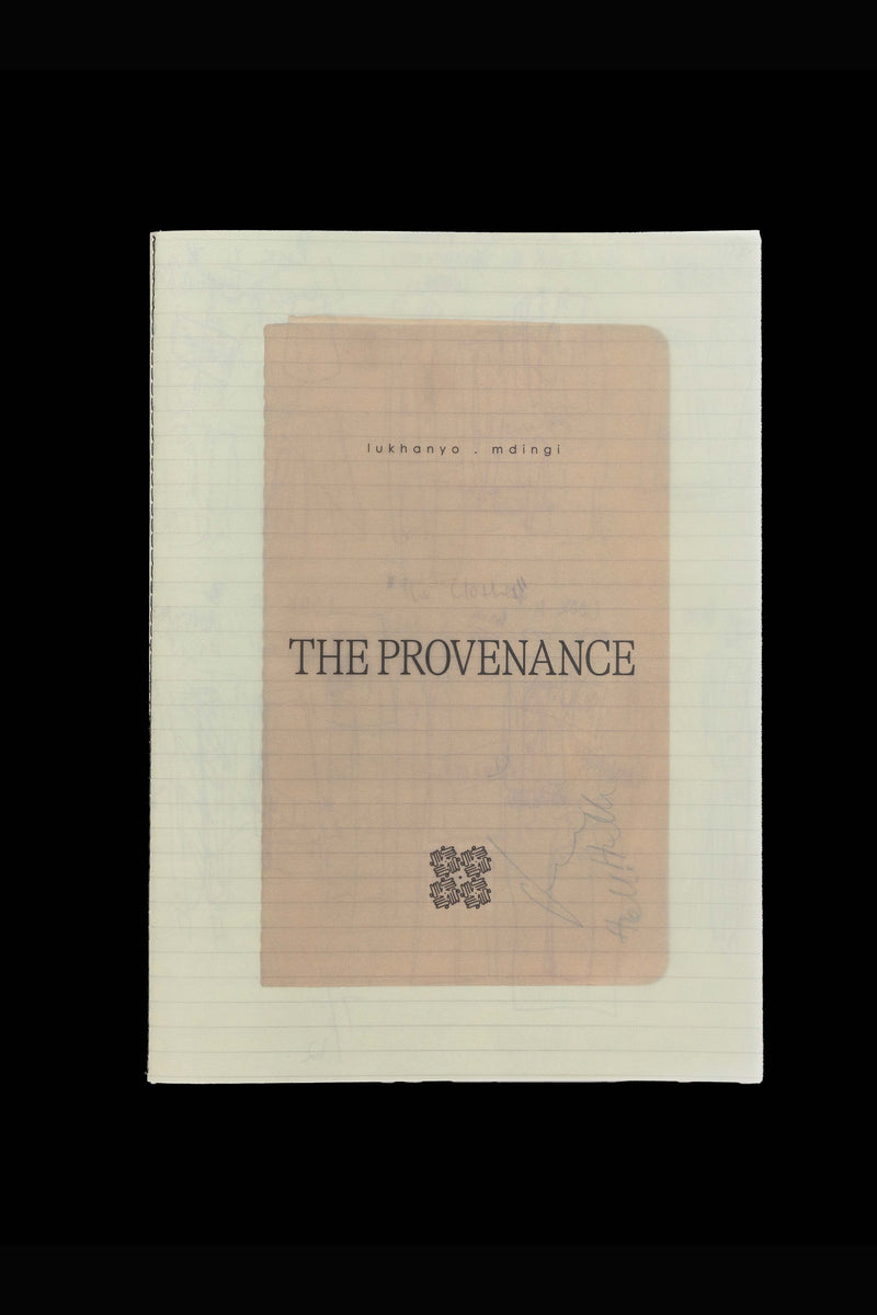 PROVENANCE PART I ZINE