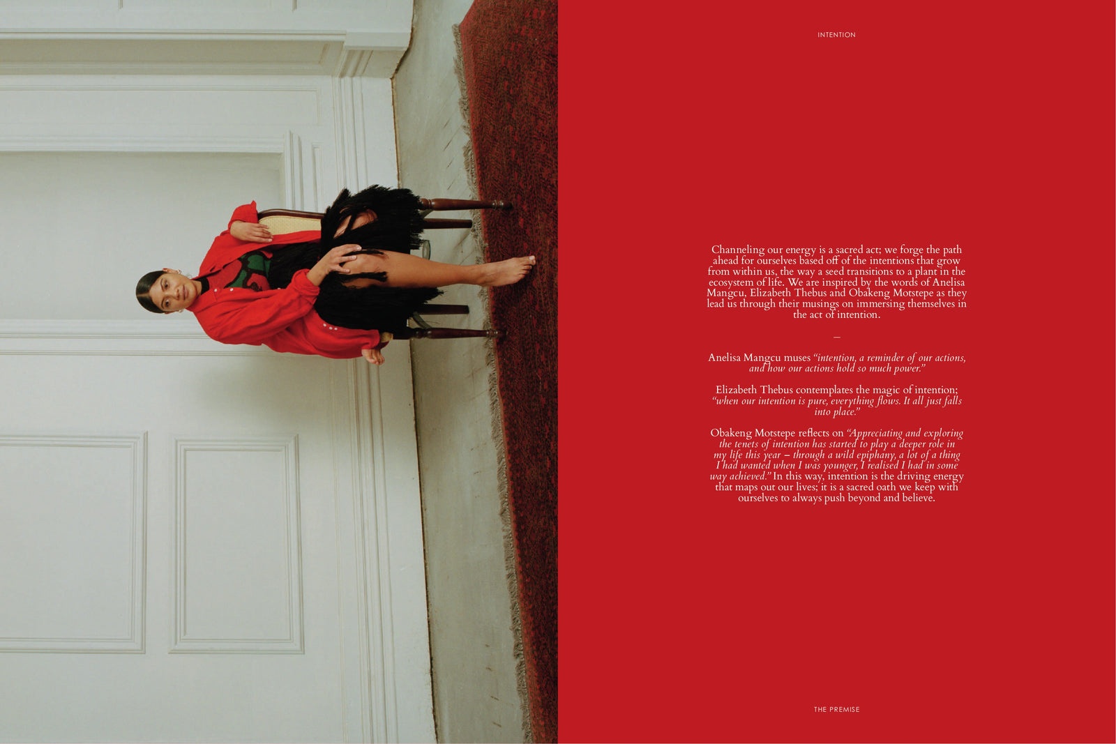 The Premise — INTENTION